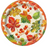 Berries & Leaves Fall Round 7" Dessert Plates 8ct