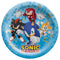 Sonic The Hedgehog 9" Round Plates 8ct.