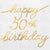 Golden Age 50th Birthday Beverage Napkins 16 PCS