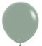 5" Sempertex Pastel Dusk Laurel Green Latex Balloons 100/pk