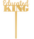 Educated King Vertical Layon Cake Topper 1 ct.