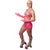 80S PINK FASHION DOLL BEACH ROLLERBLADING SUIT WOMEN'S COSTUME LARGE 14-16 - BARBIE INSPIRED