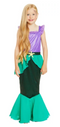 UNDER THE SEA MERMAID GIRL'S COSTUME MEDIUM 5-6