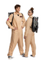 Ghostbuster 80's Jumpsuit Deluxe Adult Costume XXL 50-52