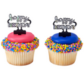 Happy Birthday Cupcake Picks 24 count