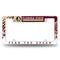 NCAA Florida State Seminoles 12" x 6" Chrome All Over Automotive License Plate Frame