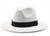 ADULT'S DELUXE WHITE 20S GANGSTER FEDORA HAT