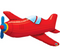 36" Red Vintage Airplane Shape Balloon #70