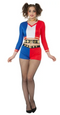 CRAZY REBEL CLOWN GIRL WOMEN'S COSTUME SMALL 6-8