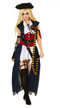 PIRATE ASSASSIN WOMEN'S COSTUME MEDIUM 10-12