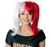 ADULT'S ANIME SCHOOL GIRL RED AND WHITE WIG