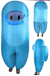 Adult's Cyan Sus Imposter Crewmate Killer Inflatable Costume (Among Us)