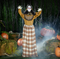 5 Ft. Standing Creepy Woman Plastic Pop-Up Halloween Decoration