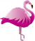 46" Pink Flamingo Balloon Pkg.