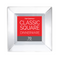 6.5″ CLASSIC SQUARE PLATES – CLEAR 70CT.