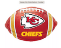 18" Kansas City Chiefs Football Balloon