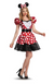 GLAM RED MINNIE ADULT COSTUME SIZE 8 -10