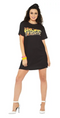 BACK TO THE 80S WOMEN'S COSTUME SHIRT DRESS X-SMALL 2-4