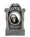 22” Gray Tombstone with Light-Up Moving Skeleton Head Halloween Decoration