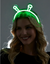 LED Light-up Alien neon headband