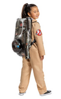Ghostbusters 80's Deluxe Child Large Costume 10-12 with Proton Pack