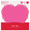 Elegant Valentine Assorted Heart Shaped Lace Edge Paper Placemats 8ct.