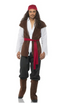 SEVEN SEAS PIRATE DECKHAND MEN'S COSTUME LARGE 42-44