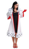 CRUELLA JACKET DELUXE ADULT SMALL COSTUME 4 TO 6