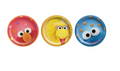 Everyday Sesame Street Round Plates, 7" - Assorted