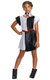 CRUELLA CLASSIC LARGE CHILD COSTUME 10 TO 12