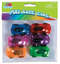 Value Pack Colorful Transparent Pull-Back Cars 6PCS