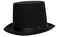 FELT TOP HAT - BLACK