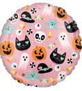 17" Fun Halloween Icons Balloon