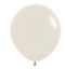 Sempertex 18" Pastel Dusk Cream Latex Balloons 3ct.