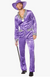 80S PURPLE PIMP SUIT MEN'S COSTUME X-LARGE 46-48