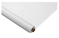 White Plastic Table cover Roll - Disposable Banquet Roll 40" X 100'