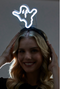 LED Light-up Spooky Ghost neon headband