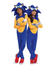 Sonic Prime Classic Child Costume Large 10 - 12