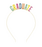 Multicolor Enamel "Graduate" Headband