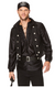 BLACK SKULL PIRATE MEN'S COSTUME MEDIUM 38-40