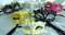 Glitter Masks w/Trim Two-Tone Assorted