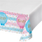 Gender Reveal Balloons Table Cover Plastic 54 X 102