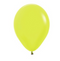 Sempertex 5" Neon Yellow 100/pk Balloons