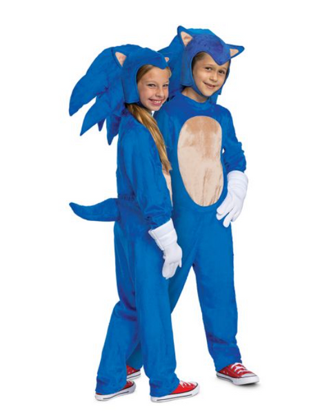 Sonic Movie 2 Deluxe Child Costume 10-12