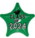 19" Class of 2024 Balloon - Green #471