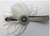 Flapper Headband White/Silver