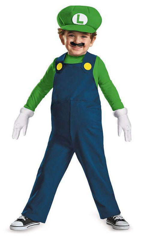 Luigi Toddler Child 3T-4T Costume