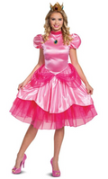 Princess Peach Deluxe Adult  Costume 4 - 6