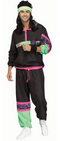 80's Track Suit Men's Std up to 200lbs Costume