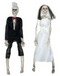 16in Skeleton Bride or Groom 1Pc.